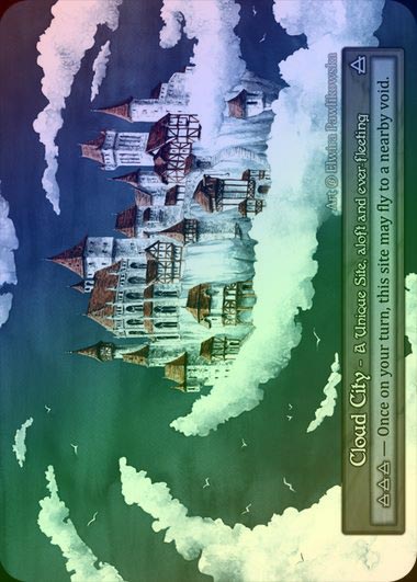【FOIL】[Site] Cloud City [beta-Unique]
